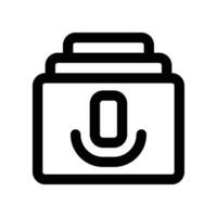 chapter icon. line icon for your website, mobile, presentation, and logo design. vector
