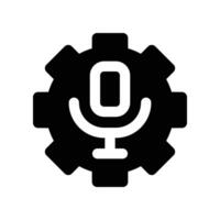 configuration icon. glyph icon for your website, mobile, presentation, and logo design. vector