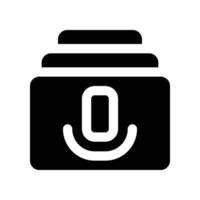 chapter icon. glyph icon for your website, mobile, presentation, and logo design. vector