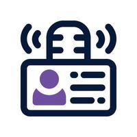 host icon. dual tone icon for your website, mobile, presentation, and logo design. vector