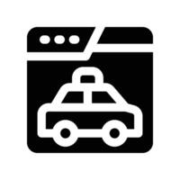 website icon. glyph icon for your website, mobile, presentation, and logo design. vector