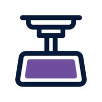 rearview mirror icon. dual tone icon for your website, mobile, presentation, and logo design. vector