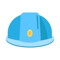 Protective Helmet Of An Engineer Icon vector