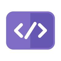 Special Programming Symbol Of Triangular Icon vector