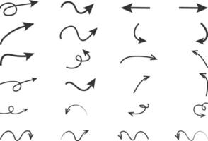 Arrows icons set. Arrow collection. Circle arrows, rotate arrow, spinning loading symbol. vector
