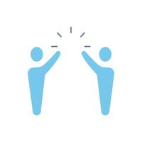 partnership concept line icon. Simple element illustration. partnership concept outline symbol design. vector