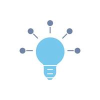 share idea concept line icon. Simple element illustration. share idea concept outline symbol design. vector