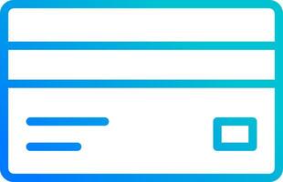 Credit Card Icon Back View vector