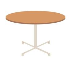 table in flat style vector
