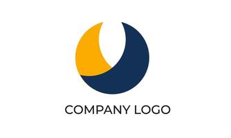 Abstract U Elegant and creative Logo for your Business vector