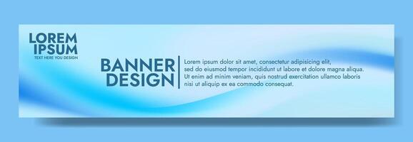 Abstract Blue Gradient Background Template vector