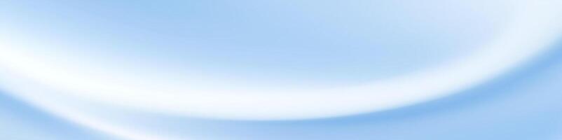 Abstract Blue Gradient Background With Smooth Curved Lines vector