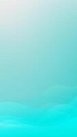 Abstract Teal Gradient With Wavy Lines vector