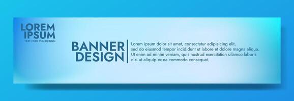 Blue Gradient Background Template with text vector