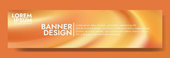 abstract template with orange background vector
