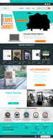 eCommerce Website Template Design in Photoshop psd