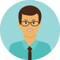 Guy medical staff character with stethoscope and uniform vector