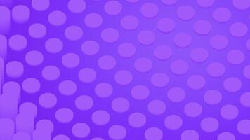 Abstract 3D Purple Circular Pattern Background video
