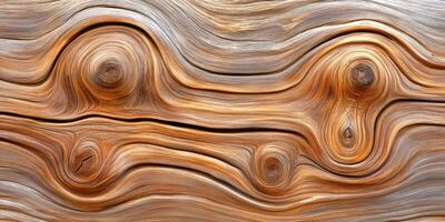 Natural wood texture with warm brown tones and hints of olive green in rustic lighting photo