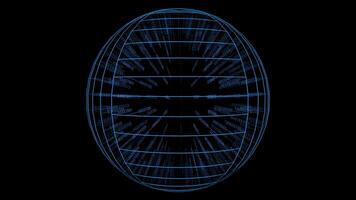 Abstract Motion Graphic Elements Shaping and Forming Backdrop video
