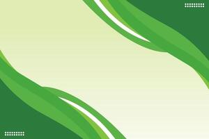 Green background with white lines and a green wave vector