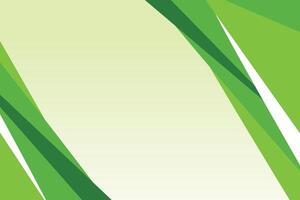 Green abstract background with white lines vector