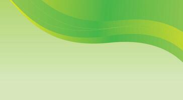 Green background with a wavy pattern vector
