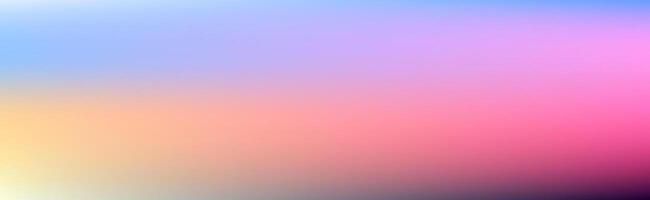 wide luminous pastel colorful gradient abstract background vector