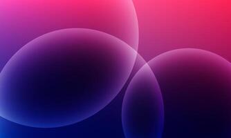 colorful gradient glowing circle background vector