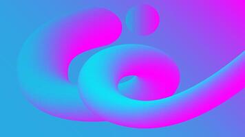 Modern abstract spiral background with bright color vector