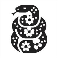2025 Chinese New Year Year of the Snake - Festive Zodiac Snake Graphics vector