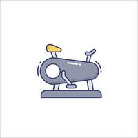A bicycle icon on a white background vector