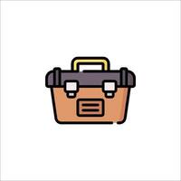 Toolbox icon illustration vector