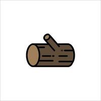 Log icon illustration vector
