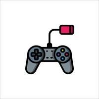 A game controller icon on a white background vector