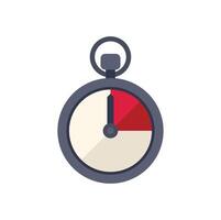 Stopwatch counting down time running out icon vector