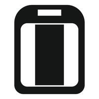 Secure access control with smart card reader for enhanced security measures vector