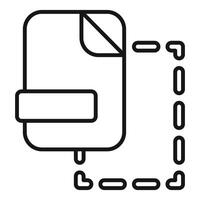 Intravenous therapy delivering essential fluids and medication directly into bloodstream vector