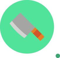 Knife Colorful Icon Icon vector