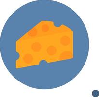 Cheez Colorful Icon Icon vector
