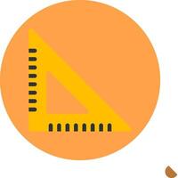 Set Square Colorful Icon Icon vector