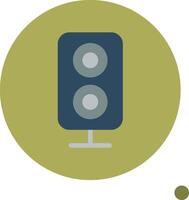 Speaker Colorful Icon Icon vector