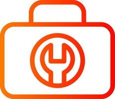 Toolbox Colorful Icon Icon vector