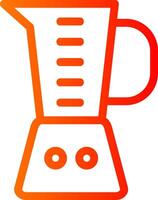 Blender Colorful Icon Icon vector