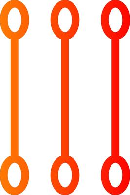 Cotton Swab Colorful Icon Icon