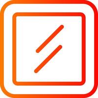 Mirror Colorful Icon Icon vector
