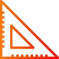 Set Square Colorful Icon Icon vector