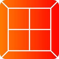 Window Colorful Icon Icon vector