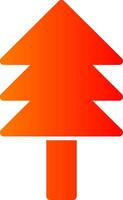 Trees Colorful Icon Icon vector