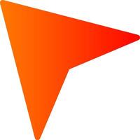 Arrow Colorful Icon Icon vector
